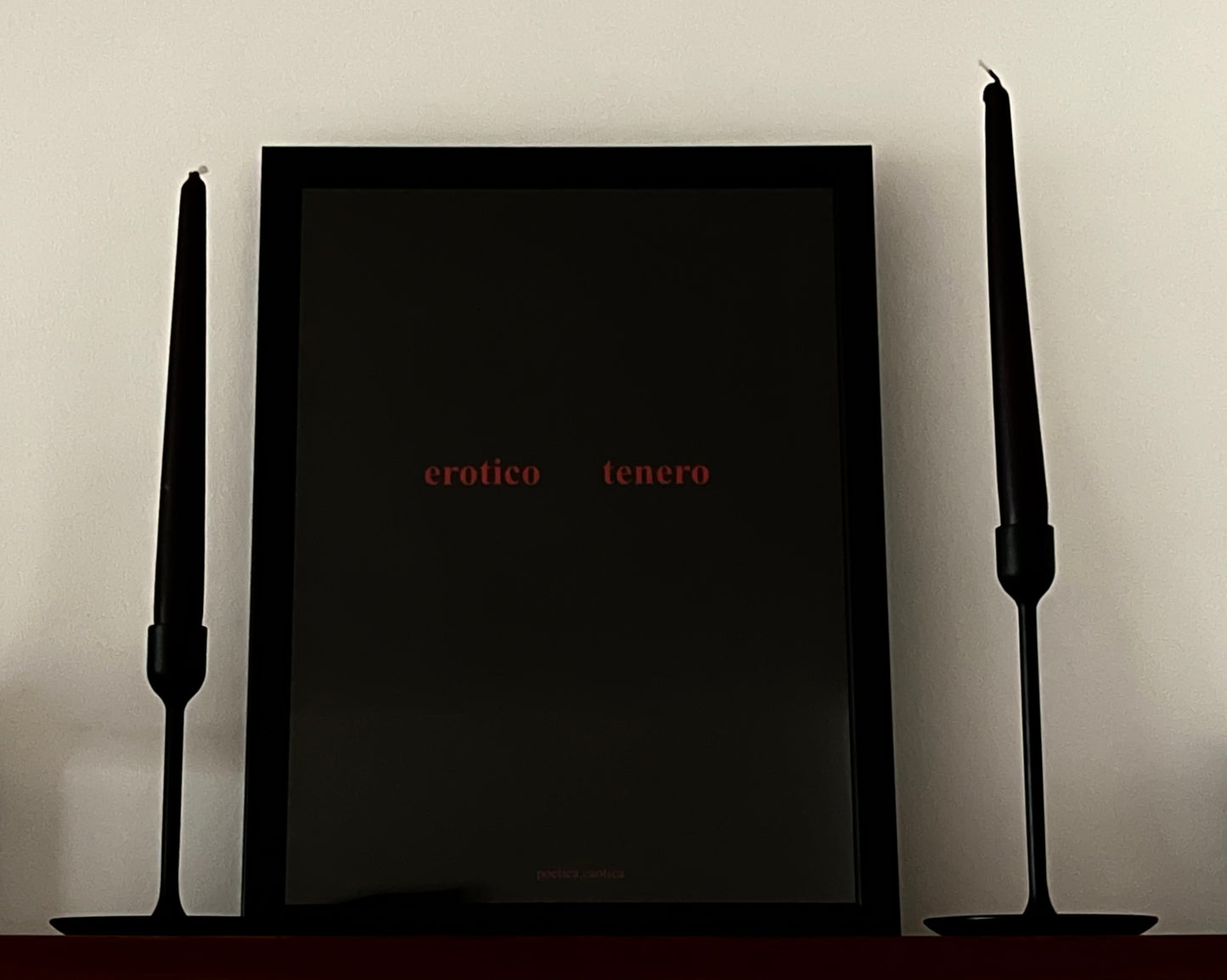 Poster EROTICO TENERO