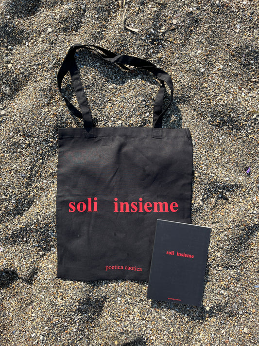 Shopper tela “Soli/insieme”