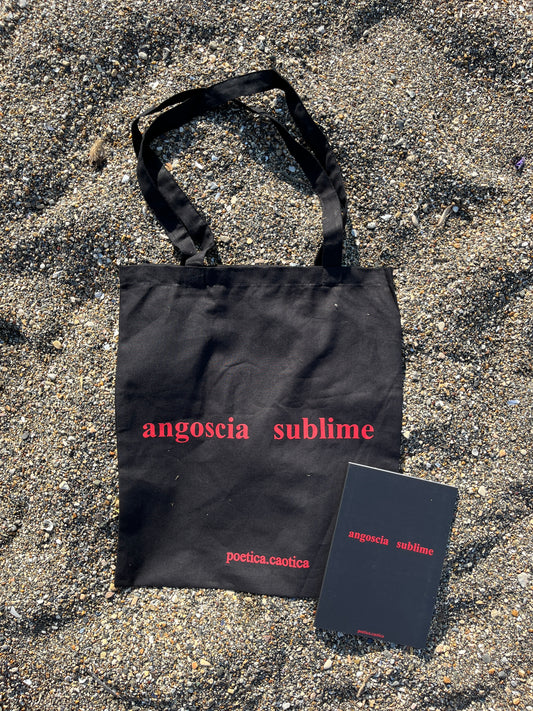 Shopper tela “Angoscia/sublime”